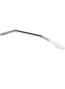 Fender Squire Standard Series Tremolo Arm (6mm), Chrome w/ White Tip - Picture 1 of 3
