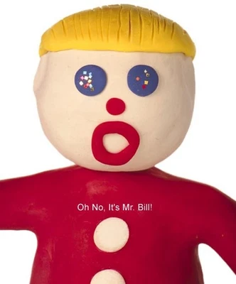 1995 Mr. Bill Sluggo 广播系统帽子棉刺绣 SNL 全新带标签 完美 — 第 1/4 张图片