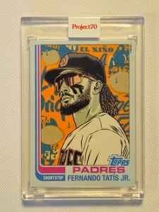 2021 Topps Project 70 Morning Breath Fernando Tatís Jr. #271 1982 Topps Baseball - Foto 1 di 2