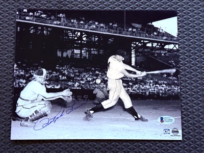 Ralph Kiner Signed Autograph 8x10 Photo Pittsburgh Pirates Beckett BAS - Image 1 of 3