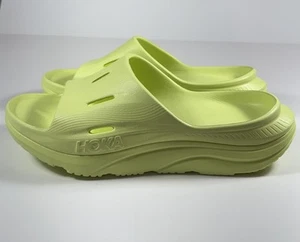 HOKA Ora Recovery Slide 3 Sandals Citrus Glow Yellow Women’s Sz 14 *NEW* 1135061 - Bild 1 von 8