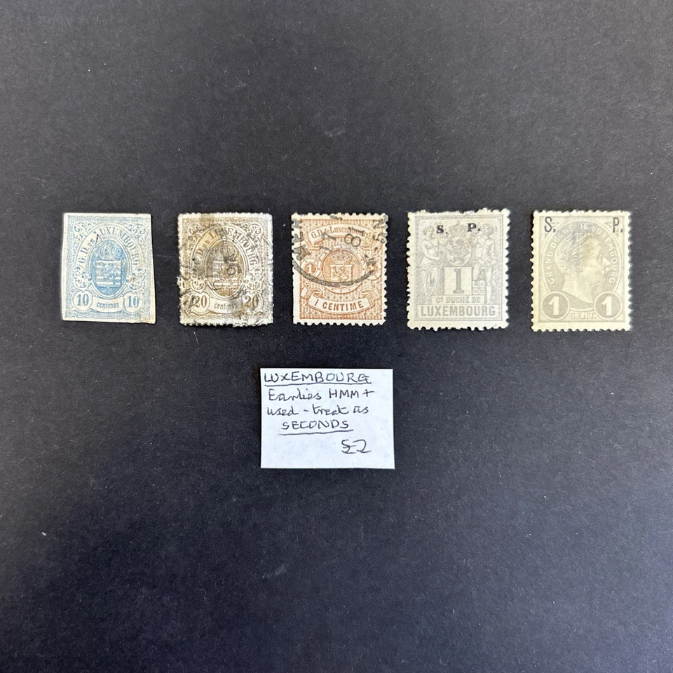 Luxembourg Earlies HMM + Usado - Tratar como segundos - Imagen 1 de 1
