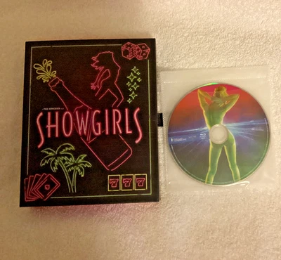 SHOWGIRLS Vinegar Syndrome DELUXE 4K UHD Box Set w/Replacement Discs & Booklet - Image 1 of 4