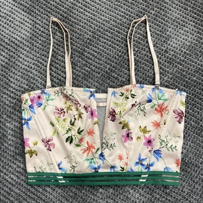 Victorias Secret Corset Style Bra Womens Small Floral Fairycore - Image 1 of 4