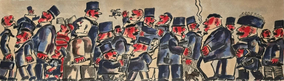 La folla | Franz Borghese - Immagine 1 di 1