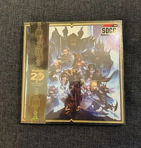 World of Warcraft: 20 Years of Music Mondo SDCC 2025 Gold Edition Vinyl LE 500 - Picture 1 of 4