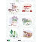 Marianne Design A4 Cardtoppers Sheet - French Antiques Lavender EWK1272