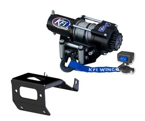 KFI 2000lb Winch Kit for Polaris Scrambler 400 / 500 Sport 400 - Picture 1 of 8
