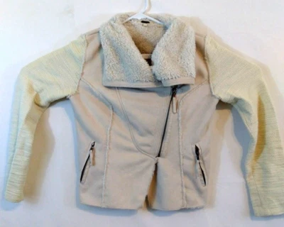 Miss Me Moto 人造麂皮绒和毛皮夹克 尺寸 M  — 第 1/4 张图片