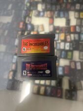 Lot 2 The Incredibles + Rise of the Underminer - Nintendo Gameboy Advance