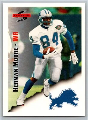 1995 Score #49 Herman Moore - Image 1 of 2