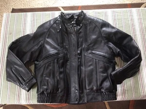 CHAQUETA DE CUERO HARLEY DAVIDSON PARA MUJER con REVESTIMIENTO CLÁSICO 42W ¡Excelente! - Imagen 1 de 12