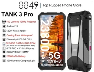 Unihertz TANK 3 Pro/8849 Kinoprojektor 18GB+512GB 200MP Kamera Smartphone Handy - Bild 1 von 12