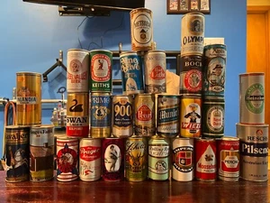 1 old antique vintage beer can, take your pick Milwaukee WI, Brown Derby, Schell - Picture 1 of 4