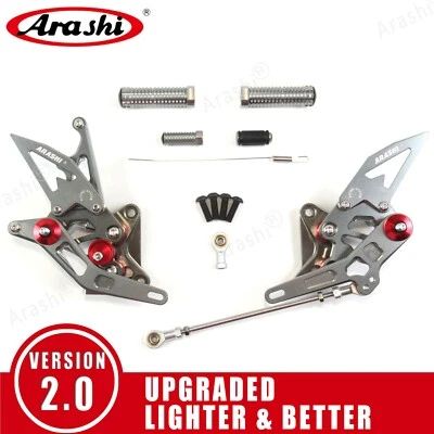 Juego de estribos traseros Fit Suzuki Hayabusa GSX1300R 2008-2020 2009 2010 2011 2012 Foto 1 de 4
