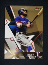 2018 Topps Finest Base #4 Rougned Odor - Texas Rangers
