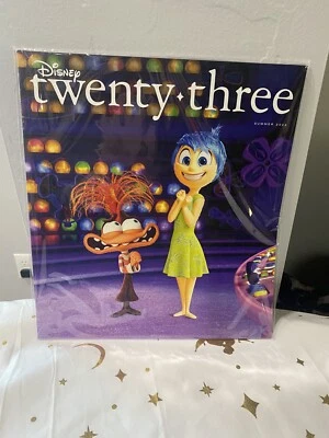 Revista Disney D23 veintitrés verano 2024 Inside Out 2 Foto 1 de 2