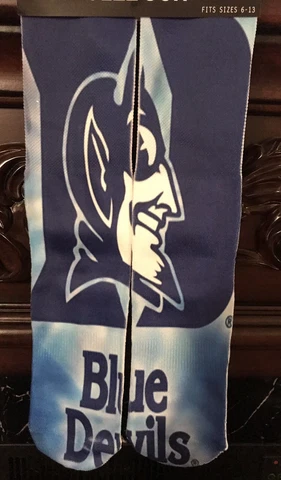 Duke Blue Devils Socks 3d Sublimation Cover
