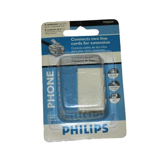 Philips Telefono Accoppiatore in linea PH60609 collega due cavi di linea per estensione - Foto 1 di 3