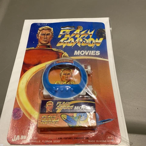 1981 Vintage JA-RU Flash Gordon Movies NIP MOC excellent condition Cover