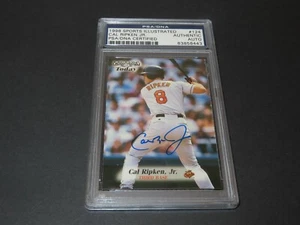 Cal Ripken Jr. Signierte 1998 Sports Illustrated Card #124 Auto PSA/DNA COA 1A - Bild 1 von 6
