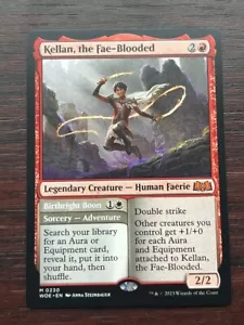 1x KELLAN, THE FAE-BLOODED - Eldraine - MTG - Magic the Gathering - Bild 1 von 1