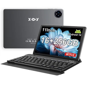 WIFI Tablet 11Zoll Android 14 16GB+256GB 5GWiFi Octa-core 13MP Widevine L1 BT5.0 - Bild 1 von 11