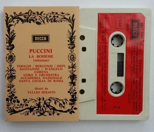 Music Cassetta Puccini La Boheme Music Cassette Mc Tape no cd - Picture 1 of 1