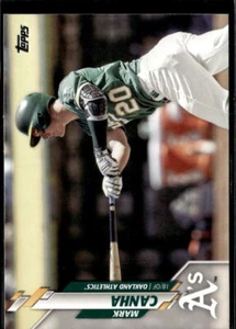 2020 Topps Series 2 Mark Canha Oakland Athletics #474 5 Card Lot - Picture 1 of 2