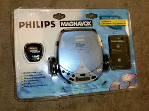 PHILIPS portable CD player with car accessories 2 WEEK DEL. - Picture 1 of 2