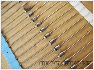 Motorola M 1N4750A 27V/1W Silver White Metal Sealed Voltage Regulator Diode - Picture 1 of 2