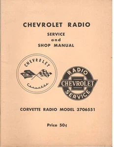 1953 Chevrolet Radio Service and Shop Manual - Picture 1 of 1