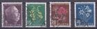 Suisse 1948 # B179-82 Fleurs - Pro Juventute Occasion Semi-Postal lot de 4