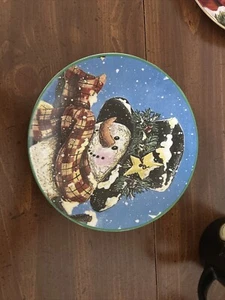 Snowman Plate - Picture 1 of 3