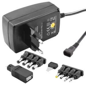 Universal Netzteil Ladegerät bis 1000mA 230 Volt IN auf 3 4,5 5 6 7,5 9 12 V OUT - Bild 1 von 4