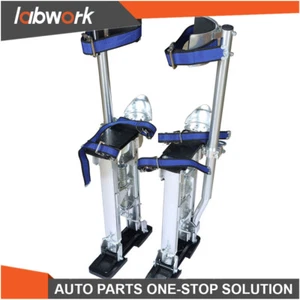 Labwork Aluminum Alloy Stilts For Stilt Painters Walking Tool Silver 18In - 30In - Picture 1 of 15