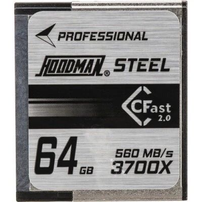 Hoodman Pro Steel 64GB 3700X CFast 2.0 Memory Card - Image 1 of 2
