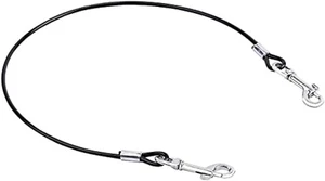 Pet Dog Car Seat Belt Restraint, Coated Stainless Steel Chew Proof Dog Vehicle S - Picture 1 of 8