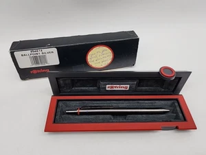 NOS rotring 600 Ballpoint Pen Black Color With 4 Color Ring Free Shipping - Picture 1 of 9