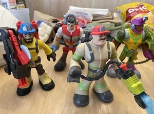 5 figuras de acción mixtas de Mattel Fisher Price Rescue Heroes - Imagen 1 de 4