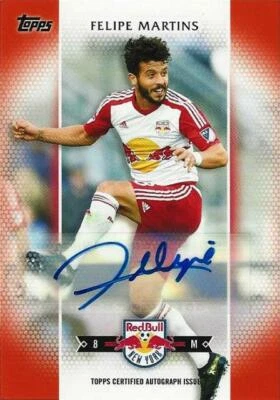 2017 Topps Major League Soccer Red Parallel /10 - Certified Autograph card Auto - Image 1 of 4