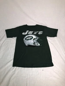 Kids’ Reebok New York Jets Helmet Logo Graphic SS T-Shirt Size Large - Picture 1 of 4