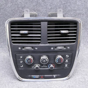 2011-2020 Grand Caravan 3 Zone Manual AC Heater Climate Control w/ Bezel 77561 - Picture 1 of 10