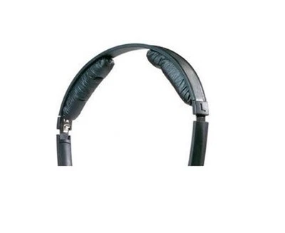 AUDIO123 Almohadillas de diadema de cuero Sennheiser PX100 PX200 negras de alta calidad