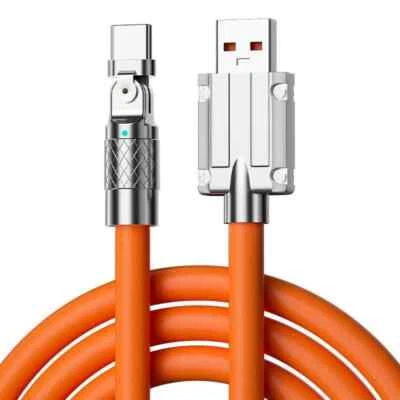Chubby 2.0 USB Extra Durable Fast Charging Cable For USB C to C Type-C Cable. - Image 1 of 4