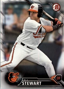 2016 Bowman #BP79 D.J. Stewart Baltimore Orioles - Picture 1 of 2