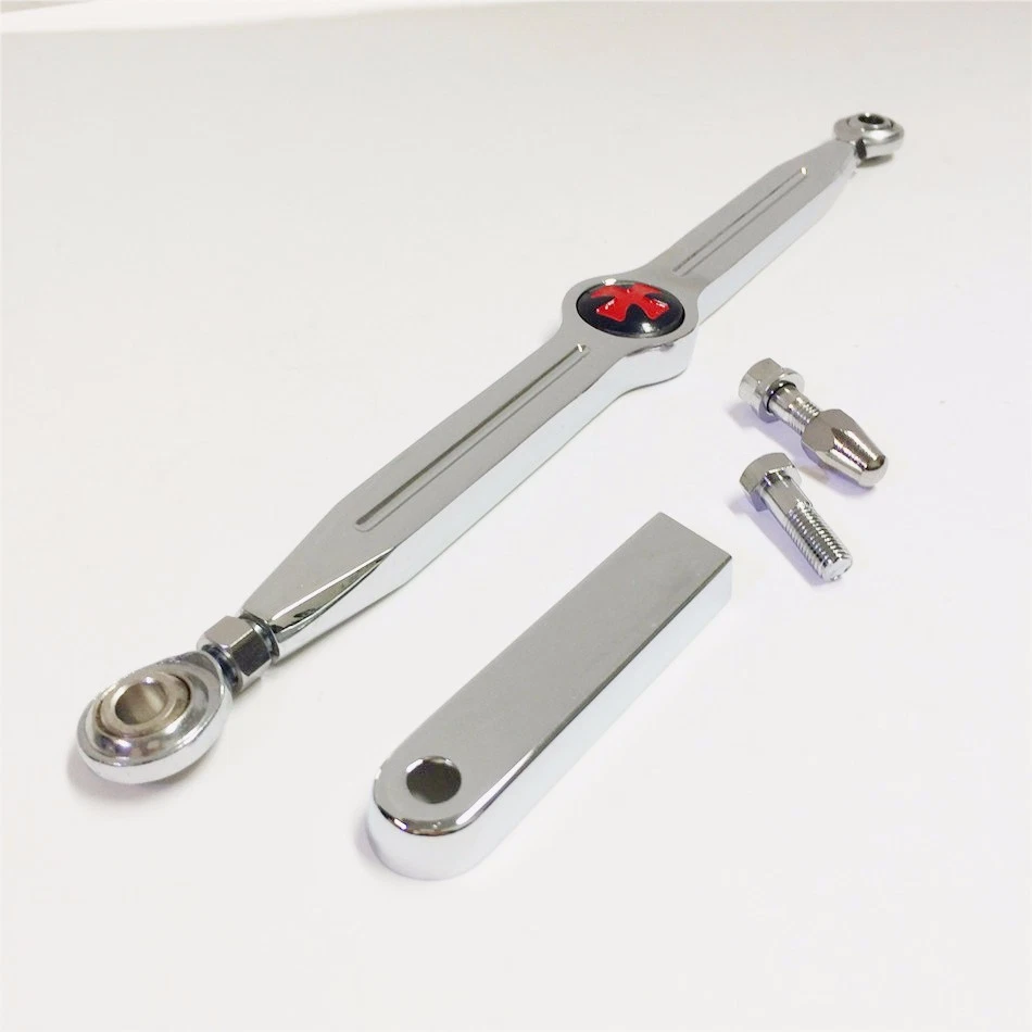 HTTMT Red Maltese Cross Shift Linkage para Harley CVO Softail Foto 1 de 4