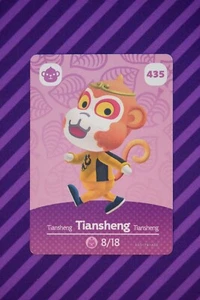 Tiansheng #435 - Series 5 (NA/US) - Animal Crossing Amiibo Card - Never Scanned - Picture 1 of 1