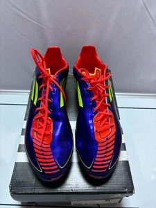 Adidas F30 TRX FG Size 10 Colorway Purple/Orange/Lime Green - Picture 1 of 5