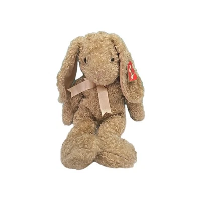 Ty Classic Pelúcia 1991 Coelho Encaracolado Bege #8017 -- LEIA-- - Imagem 1 de 4